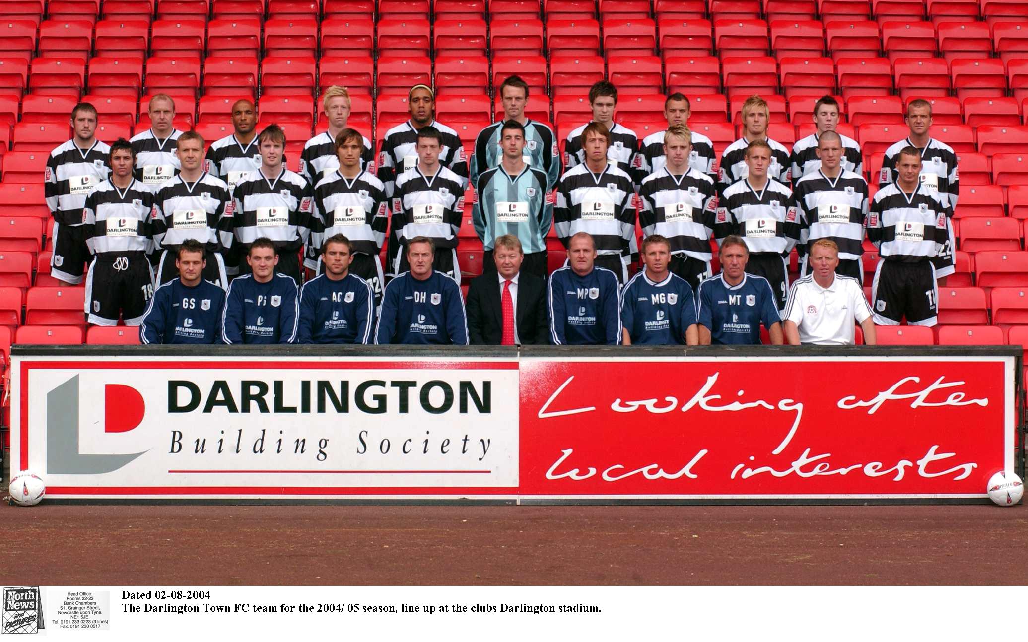 Team pics from the past News Darlington Football Club